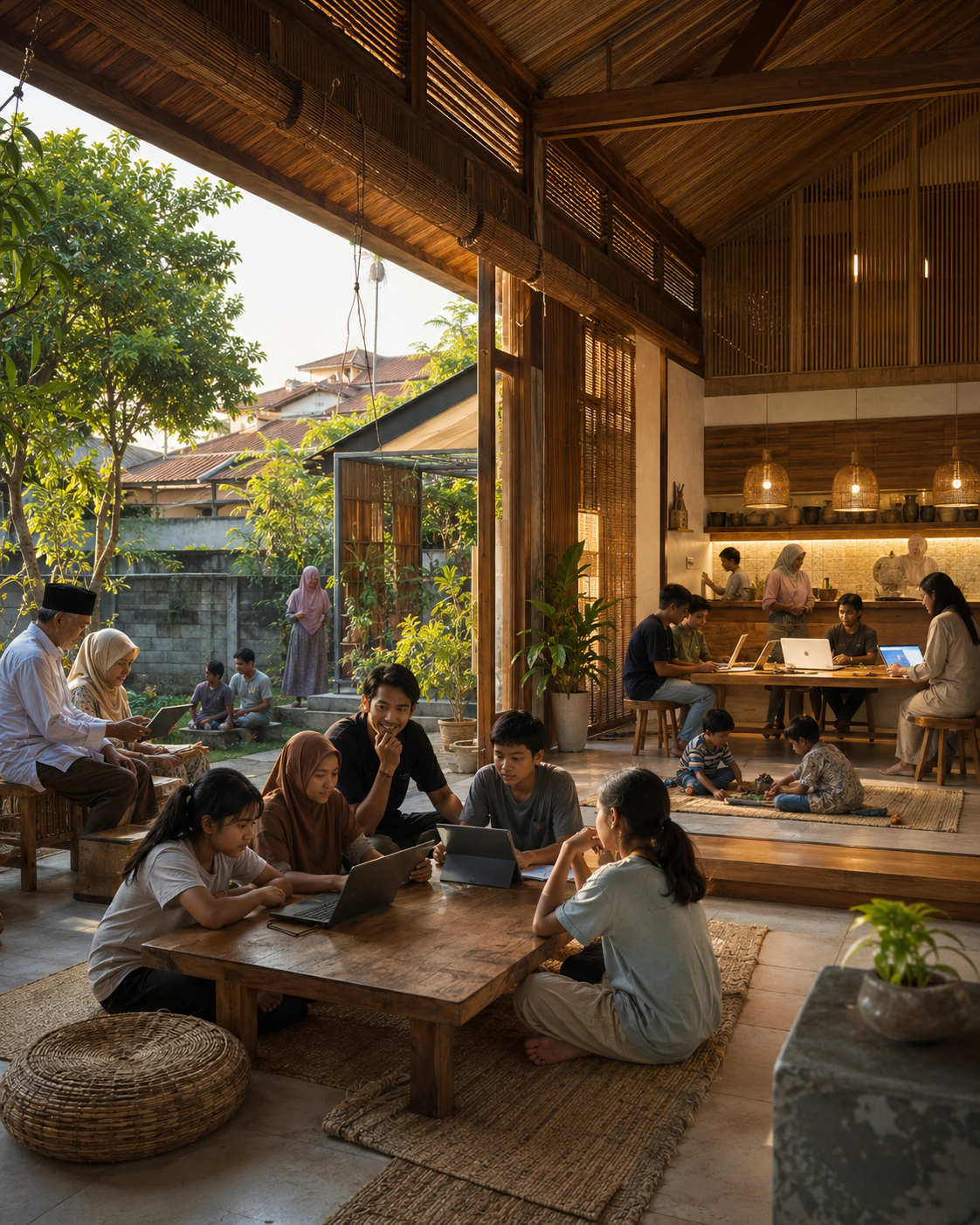 A Noor House community hub